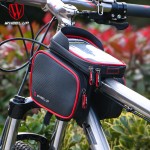 WHEEL UP New 6.2 Inch Waterproof Touch Screen Bike Bag Front Frame Top Cell Phone TPU Cycling Bag MTB Road Mountain Bicycle Case