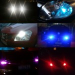 WLJH 2x High Power Canbus No Error Led W5W T10 Led COB Car Bulb Lamp Interior Parking Light External Lights Universal Auto LED