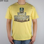 WORLD OF WARSHIPS T-shirt Top Lycra Cotton Men T shirt New Design High Quality Digital Inkjet Printing