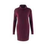 WYHHCJ 2016 Autumn sexy women clothing Turtleneck dress Party Dresses Longsleeve Female Robes Vestidos