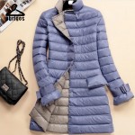 Warm Winter Slim Jacket Women Ultra Light Ultra-Light White Duck  Coat Jacket Womens Ultra Long Women Coats Plus Size YRH001
