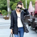 Warm Winter Slim Jacket Women Ultra Light Ultra-Light White Duck  Coat Jacket Womens Ultra Long Women Coats Plus Size YRH001