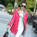 Warm Winter Slim Jacket Women Ultra Light Ultra-Light White Duck  Coat Jacket Womens Ultra Long Women Coats Plus Size YRH001