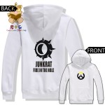 Watch over hoodies hot game costume game character JUNKRAT FIRE IN THE HOLE printing hoodies AC201