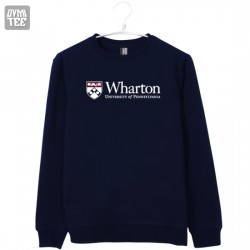 Wharton  University of Pennsylvania college sweatshirts  top thicken pullovers warm clothes  men women winter autumn 