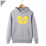 Winter Dress Classic Style Wu Tang Band Printed Hoody Sweatshirts With Hat Sportswear Hip Hop Clothing men's Hoodies Tracksuit