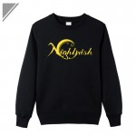 Winter Dress Hip Hop Pullover O-Neck Tracksuits Sportswear Men's Brand Nightwish Rock Band Printed Sweatshirt Large Size Blazer 