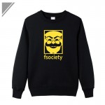 Winter Fsociety Men Graphic Printed Hoodies O-Neck Sweatshirt Funny Casual Cotton Hoody Tracksuit For Men Large Size Dress XXL