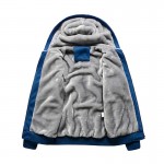 Winter Hoodies Men Sweatshirts Coat Brand BaseballUniform Sportswear Jacket Mens Thick Fleece Hoodie Plus Size 5XL Coats