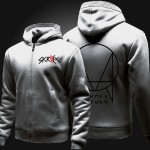 Winter Thicken Warm solid Skrillex OWSL Hoodies sweatshirt Men Wome DJ Music Clothing Hip-hop Bar Coat