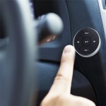 Wireless Bluetooth Media Remote steering wheel remote mobile mp3 music play for car motorcycle bike control car styling kit