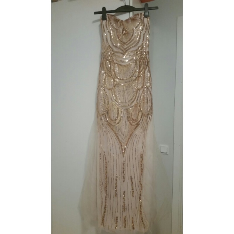 gatsby off shoulder dress