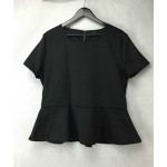 Women Big Size Women T shirts Blusa Plus Size 6XL White Ruffles Tops 5XL Large Size Women Clothing Black Ladies Tops Office 4XL