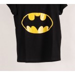 Women Cartoon Batman T Shirt Summer Tops Tees O Neck Short Sleeve Cotton Women Tee Shirt Femme