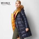 Women Coat Jacket Warm Woman Parka Jacket with a Real Raccoon Fur Winter Thick Coat Women MIEGOFCE 2016 New Winter Collection 