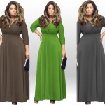 Women Fashion Sexy Deep V-neck Big Bottom Plus Size Elegant Evening Prom Party Celebrity Maxi Dress 3XL MK378