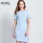 Women Fitted Long Asymmetrical Sewing Dress Women Casual Office Dresses Brief Pencil Female Dress MIEGOFCE New Collection Hot