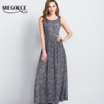 Women Form-fitting Long Summer Dress Chiffon Sleeveless Slip Maxi Dress High Quality Holiday Sundress MIEGOFCE New Arrival Hot