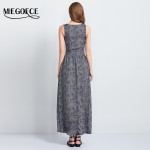 Women Form-fitting Long Summer Dress Chiffon Sleeveless Slip Maxi Dress High Quality Holiday Sundress MIEGOFCE New Arrival Hot