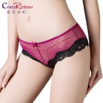 Women Sexy Lace Panties   Women's Low Waist Cotton Briefs Underwear  Thongs  sexy lace underwear women