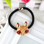 Women hair accessories Metal Animal hair clip Headband Female Ponytail Gum for Hair Headwear Elastic Hair Band hairpins