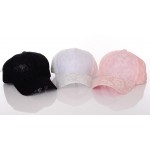 Women's Baseball Caps Lace Sun Hats Breathable Mesh Hat Gorras Summer Cap For Women Snapback Casquette