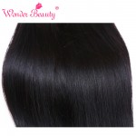 Wonder Beauty Brazilian Virgin Straight 3Pcs Lot Brazilian Straight Hair Bundle Deals 7A Brazilian Straight Human Hair Weaves