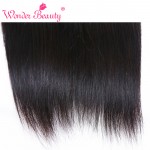 Wonder Beauty Brazilian Virgin Straight 3Pcs Lot Brazilian Straight Hair Bundle Deals 7A Brazilian Straight Human Hair Weaves