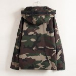 XS-XXL Harajuku Unisex Camouflage Jacket for Women/Men Couples Hoodie Coat Spring Canvas Camo Coats  Bomber Jacket