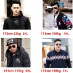 XXL hooded hoodies big size male bust 150 8XL fat with fertilizer increased warm outerwears 7XL Large size male 