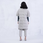 XianRan Women Down Coat Long Short Sleeves Belt Cotton Casual Winter Coat Plus Size Free Shipping