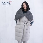 XianRan Women Down Coat Long Short Sleeves Belt Cotton Casual Winter Coat Plus Size Free Shipping