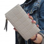 Xiniu women's wallets Leather Square Long billeteras para mujer Women Card Holder Double Zipper Purse carteras mujer#YHEL