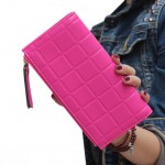 Xiniu women's wallets Leather Square Long billeteras para mujer Women Card Holder Double Zipper Purse carteras mujer#YHEL