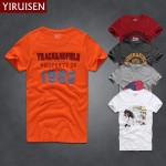 YIRUISEN Brand New York Style T shirt Men Short Sleeve Fashion 2016 Summer White T-Shirt Tshirt Homme Camisetas Masculinas