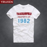 YIRUISEN Brand New York Style T shirt Men Short Sleeve Fashion 2016 Summer White T-Shirt Tshirt Homme Camisetas Masculinas