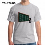 Yo-Young Men T Shirts Game Of Thrones Hodor Jon Snow Design Funny T-shirts For Men Digital Printed 100% 180g Combed Cotton