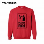 Yo-Young Mens Casual Cotton Sweatshirt Star Wars Darth Vader Funny Printed chandal hombre moleton masculino Quality Customized