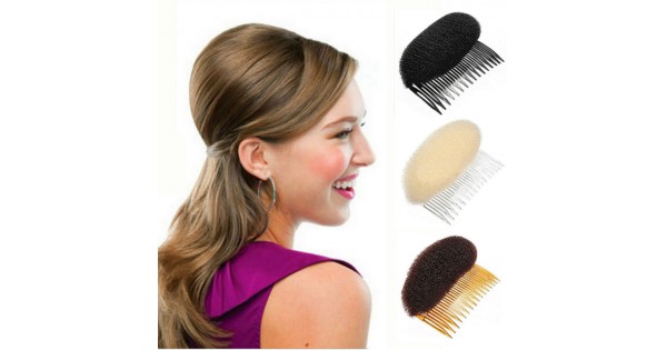 Youmap Bump Up Volume Hair Inserts Comb Hair Styling Retro Disc
