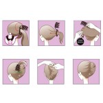YouMap Women DIY Formal Hair Styling Updo Bun Comb And Clip Tool Set For Hair French Twist Maker Holder Y3R2