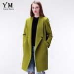 YuooMuoo Brand Design Winter Coat Women Warm Cotton-padded Wool Coat Long Women's Cashmere Coat European Fashion Jacket Outwear