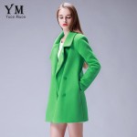 YuooMuoo Brand Fashion Winter Coat Women Casual Warm Wool Coat High Quality Thicken Cashmere Coat European Design Female Jacket