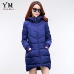 YuooMuoo New High Quality Fashion A-line Women Coat Winter Warm Wadded Jacket Elegnat Windproof Parka Female Jacket Hot Sale