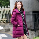 YuooMuoo New High Quality Fashion A-line Women Coat Winter Warm Wadded Jacket Elegnat Windproof Parka Female Jacket Hot Sale