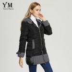 YuooMuoo New Warm Thick Women Winter Jacket Korean Fashion Cotton Padded Parka Plus Size Hoody Patchwork Women Coat Wholesale