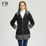YuooMuoo New Warm Thick Women Winter Jacket Korean Fashion Cotton Padded Parka Plus Size Hoody Patchwork Women Coat Wholesale