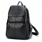 ZENCY Backpack Nautral Soft Real Leather Backpacks Genuine First Layer Cow Leather Top Layer Cowhide Women Backpack Tote Bags