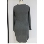 ZKESS Pullover Shirt New Woman Loose blusas Camisas Mujer Fancy Cheap Wine Black Grey Lace Up Long Sleeve Ruched LC25738