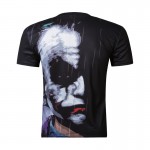 ZOOTOP BEAR New half face Joker 3d t shirt funny character joker Brand clothing design 3d t-shirt summer style tees top print