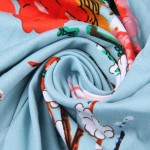 Zaful S-4XL Women Plus Size Vintage Dress Floral Print Round Collar Sleeveless Elegant Slim Tunic Dress Female Vestidos 